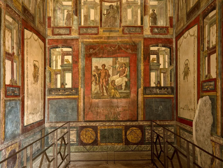 Conhecida pelas imagens eróticas, 'Capela Sistina da Pompeia' reabre