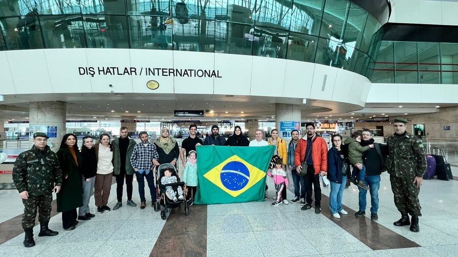 Brasil repatria 17 cidadãos que estavam na Turquia