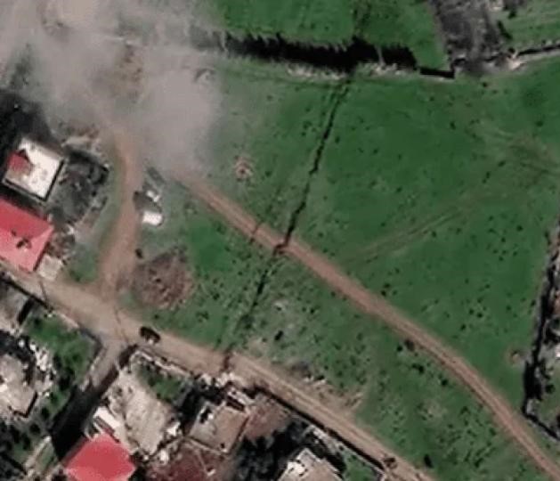 Terremoto na Turquia: imagem de satélite exibe ruptura no solo