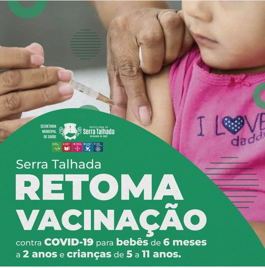 Prefeitura de ST anuncia retorno da vacinação da Covid-19 para crianças