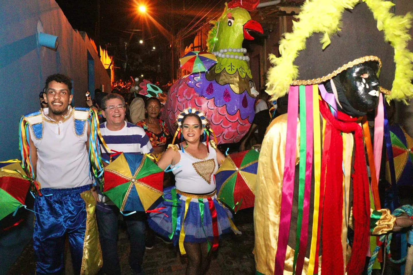 Luciano Duque abraçou o Carnaval de Triunfo