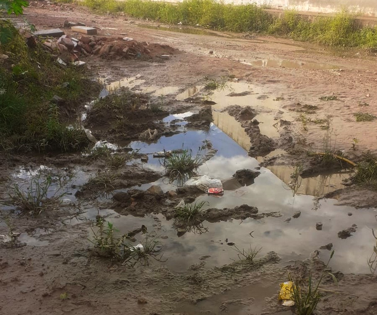 Moradora diz que serviço mal feito da Prefeitura de ST virou drama