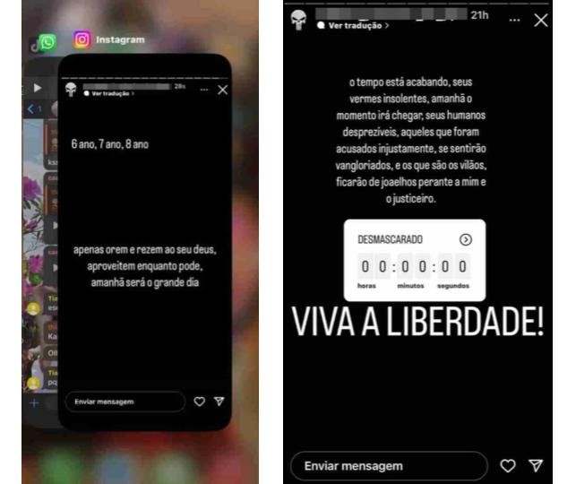 Aluno cria perfil e ameaça fazer massacre em escola