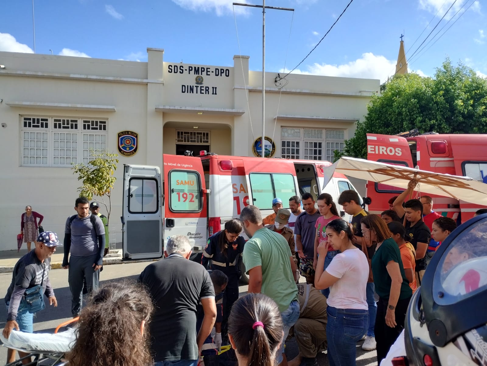 Atropelamento tumultua Centro de ST nesta 5ª e deixa um ferido