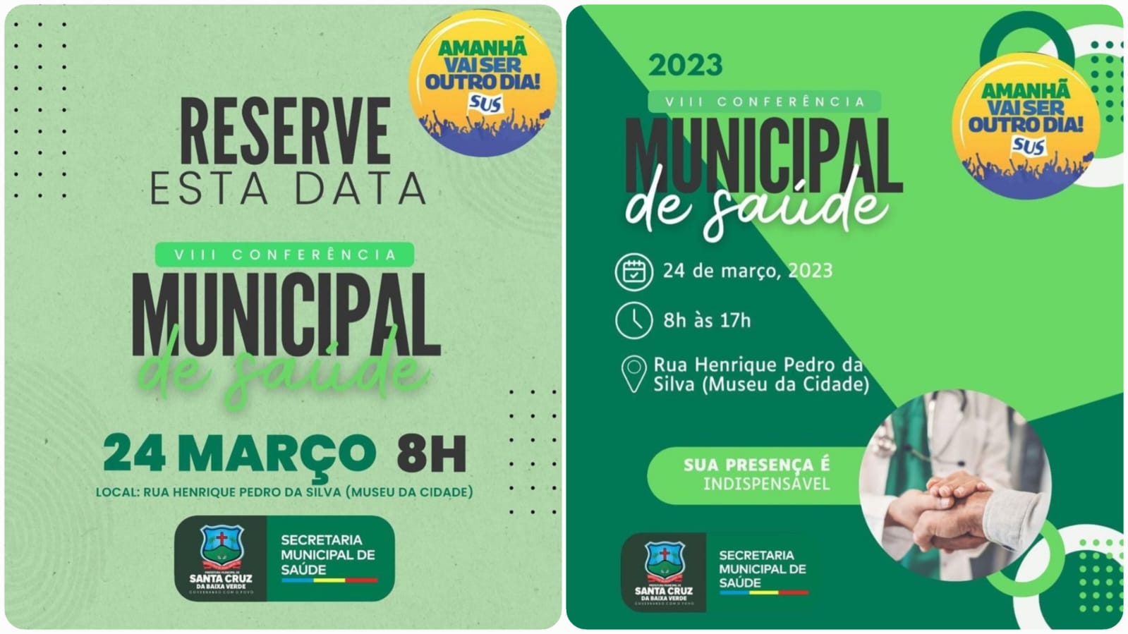 Santa Cruz realiza VIII Conferência Municipal de Saúde