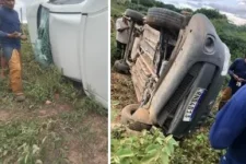 Estrada sem manutenção provoca mais um acidente no Pajeú