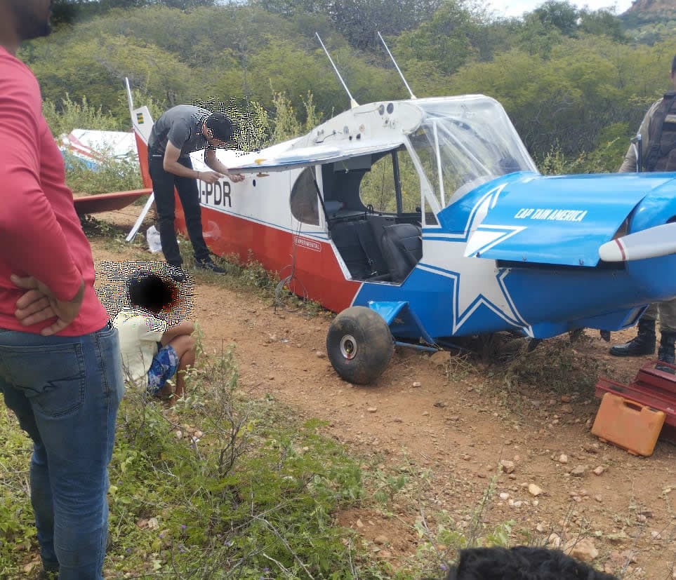 Aeronave realiza pouso forçado na zona rural de Casa Nova-BA