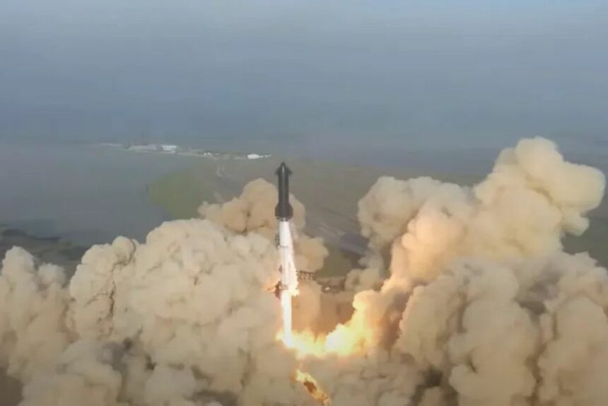 Foguete Starship da SpaceX explode após lançamento
