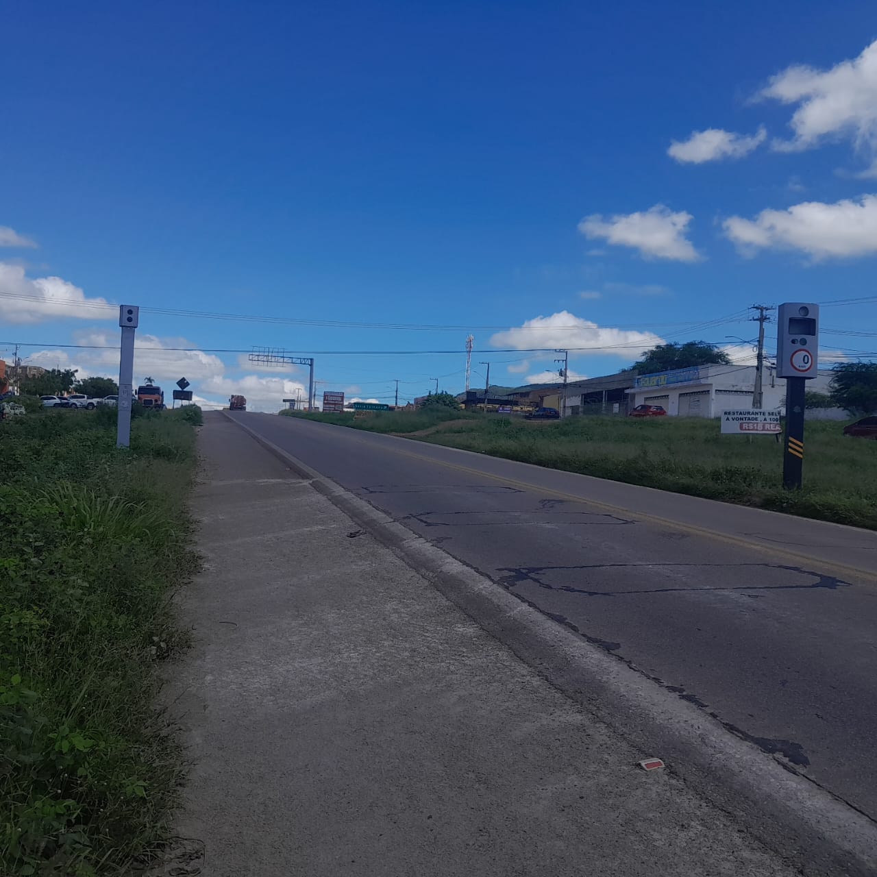 Primeiros radares chegam a ponto crítico da BR-232
