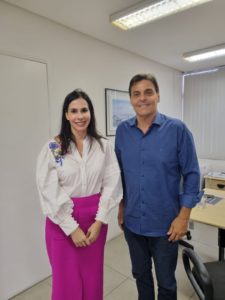 Marconi comemora retomada das obras