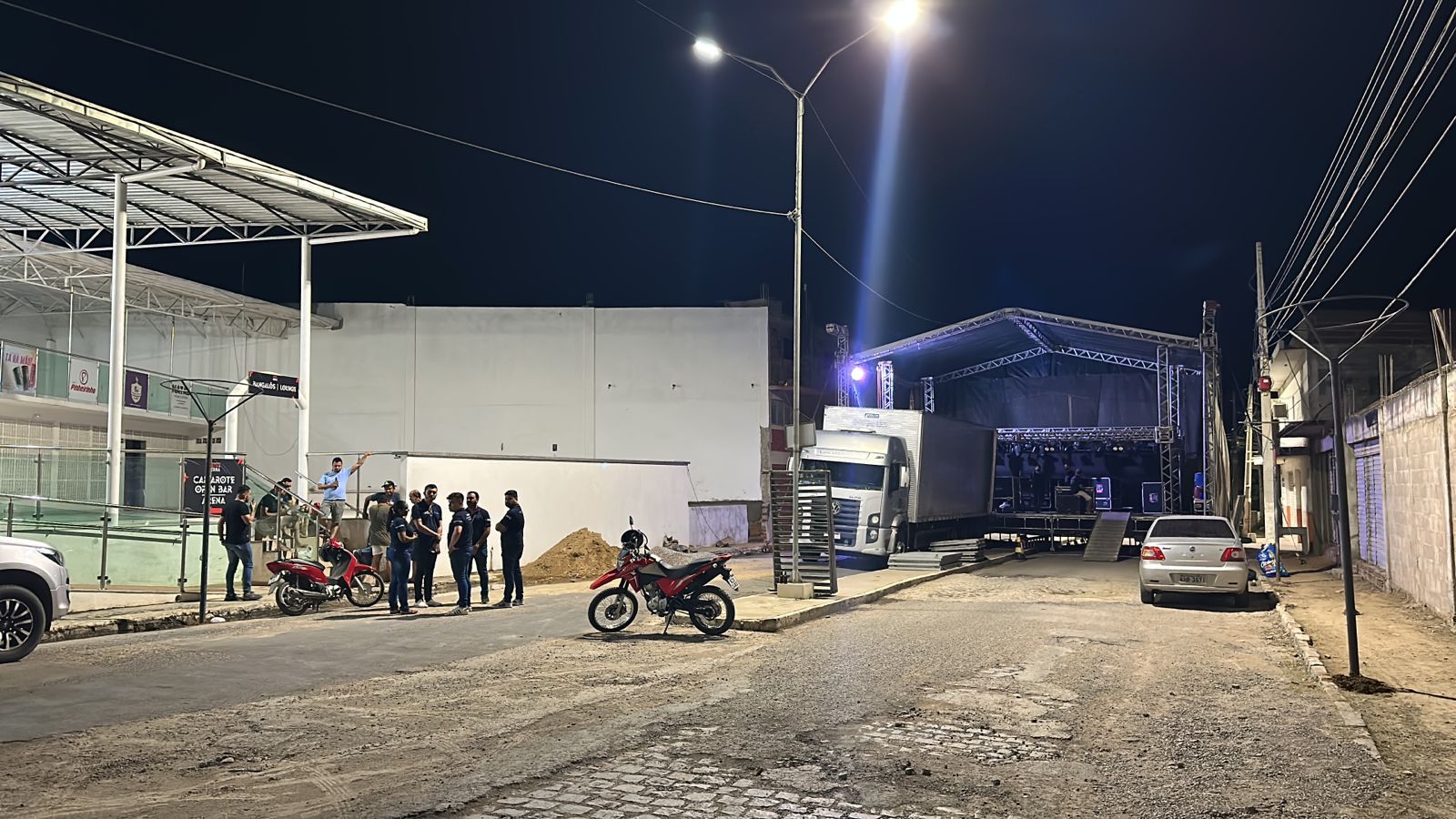 Trânsito é alterado na entrada de ST; cidade terá 6h de forró