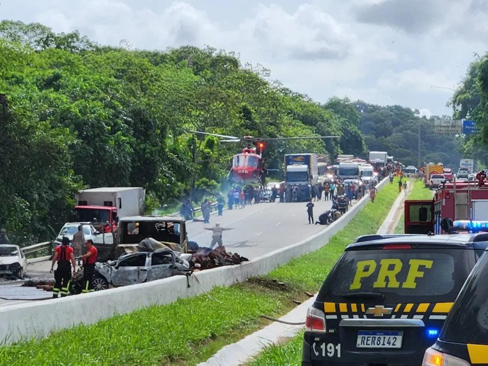 Sobe para 14 o número de feridos na BR-408