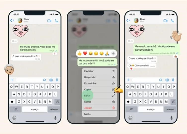 Veja passo a passo de como editar mensagens no WhatsApp