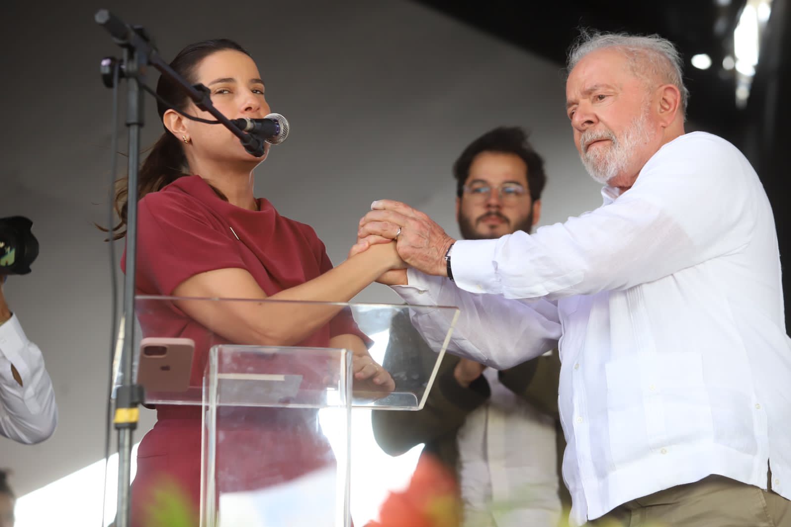 Márcia Conrado acompanha Lula em Recife nesta quarta (7)