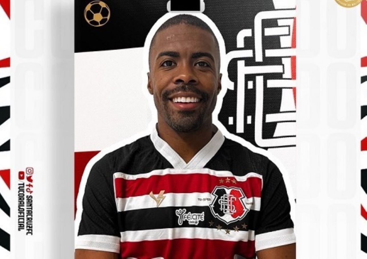 Santa Cruz anuncia contratação do meia-atacante Matheus Alessandro