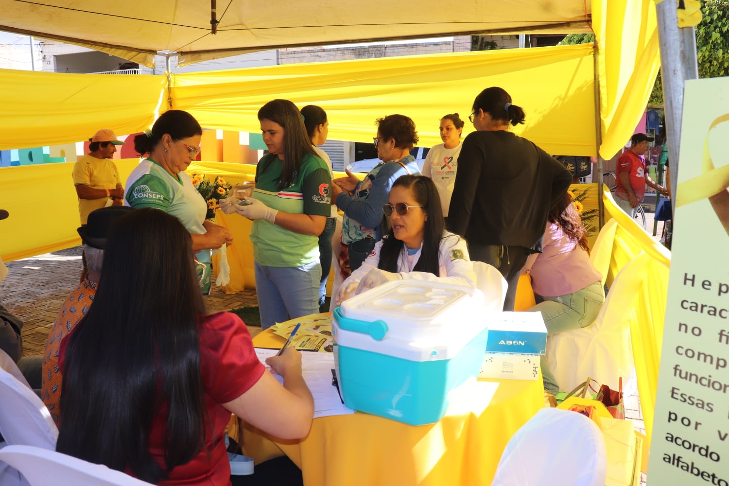 Prefeitura orienta sobre prevenção de hepatites