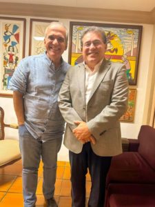 Senador tem encontro com Duque e dispara: 'Ele é diferenciado'