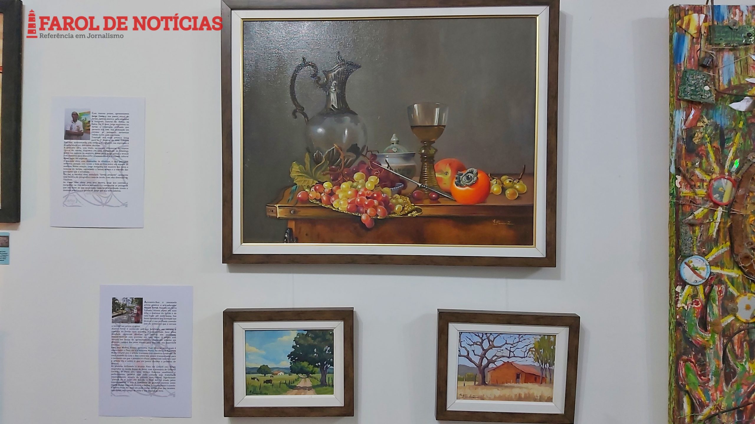 Galeria de Arte faz intercâmbio de artistas de ST e da Indonésia