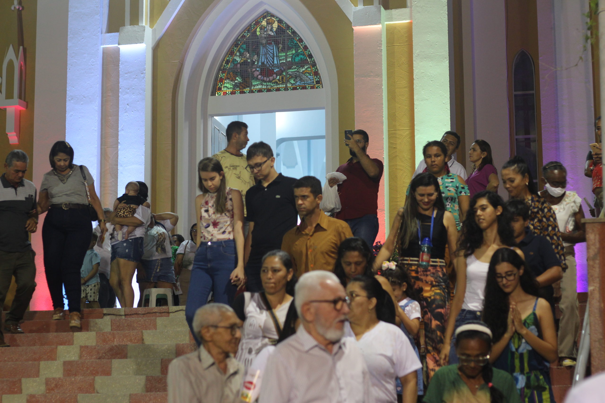 2° noite da Festa da Penha foi de louvor, alegria e muita fé em ST