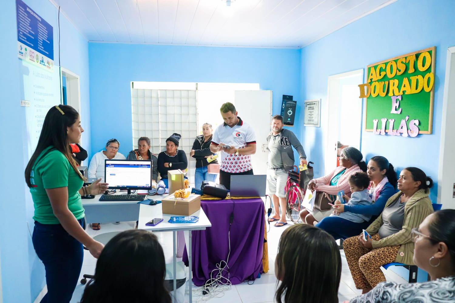 Prefeitura debate sobre Agosto Lilás e Dourado