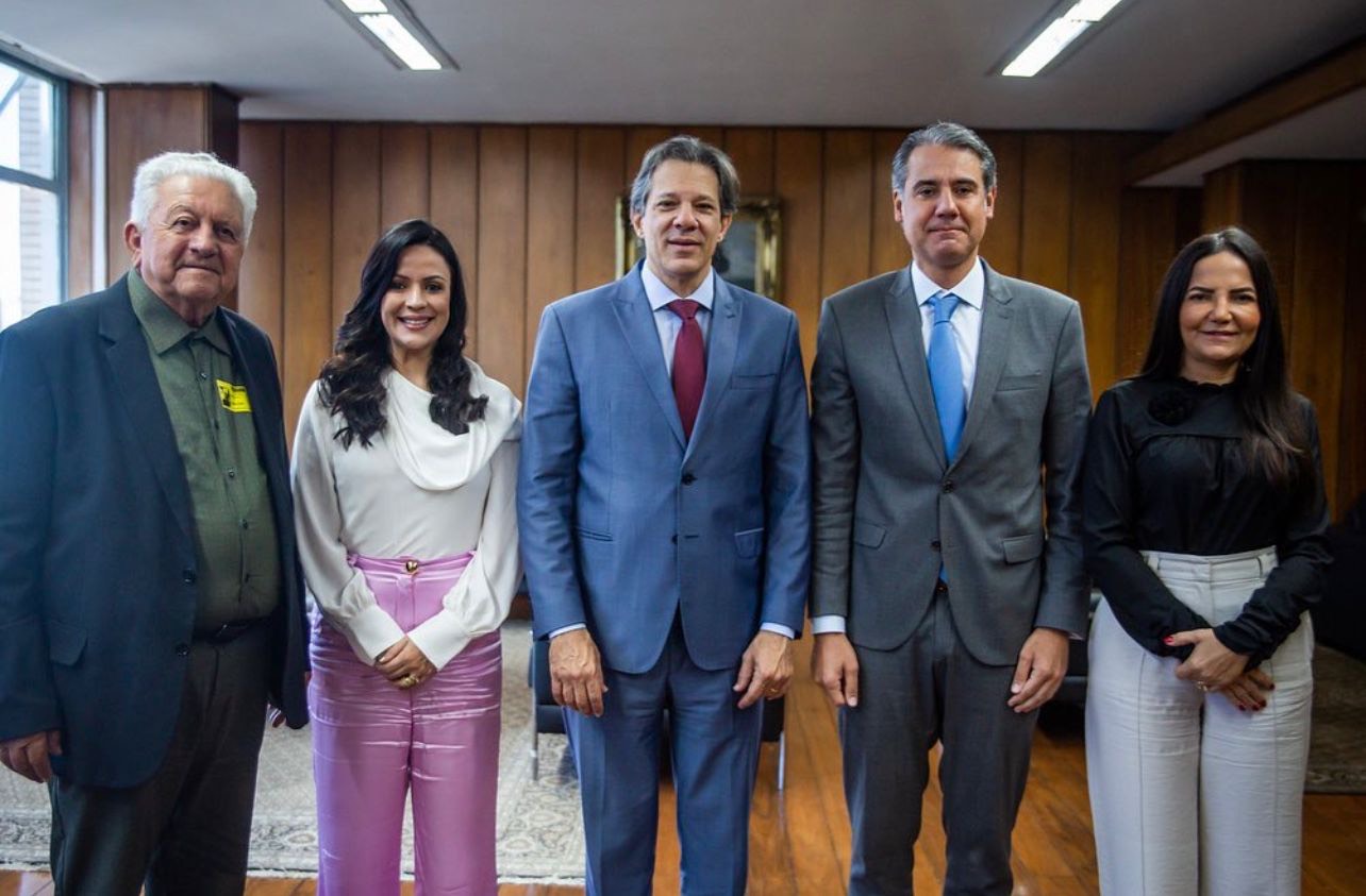 Em reunião com Hadad, Márcia revela preocupação com FPM 1 Em reunião com Hadad, Márcia revela preocupação com FPM