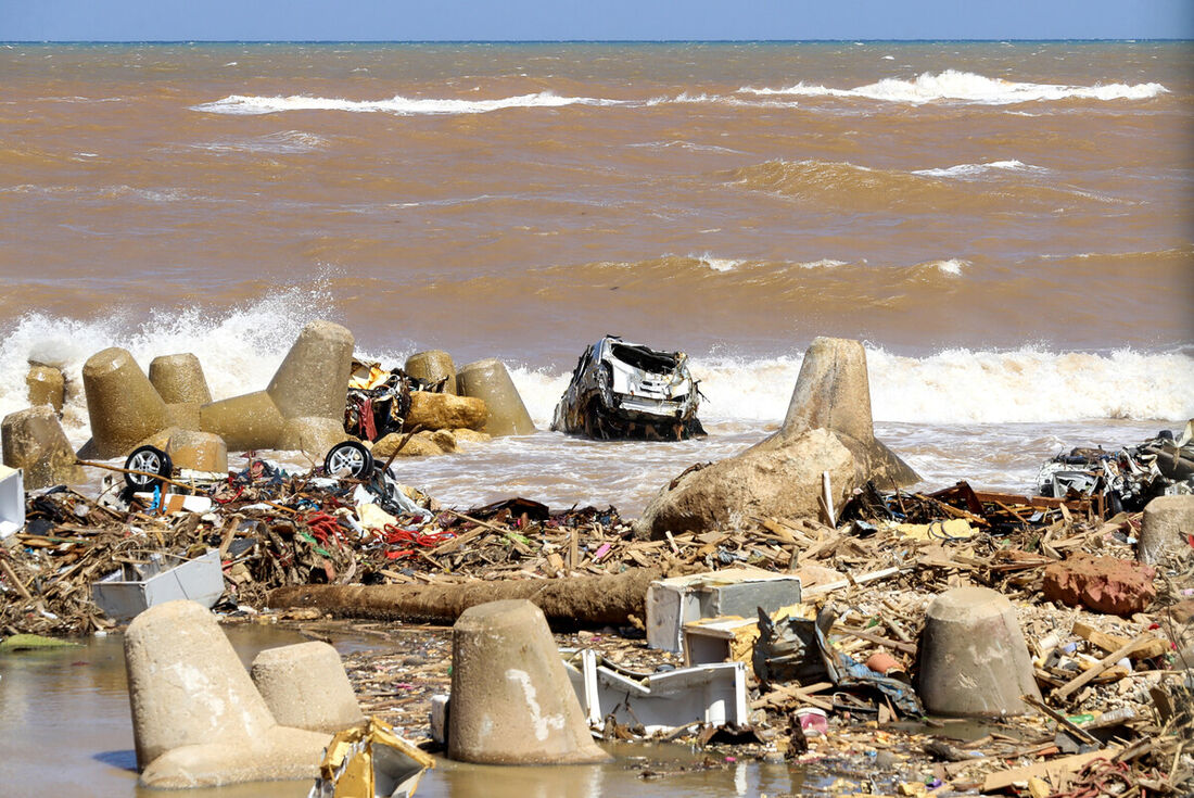 Inundações na Líbia ameaçam ruínas gregas protegidas pela Unesco