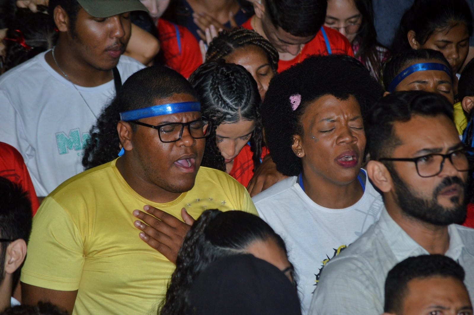 Romaria na Festa da Penha atrai cerca de 15 mil jovens para ST