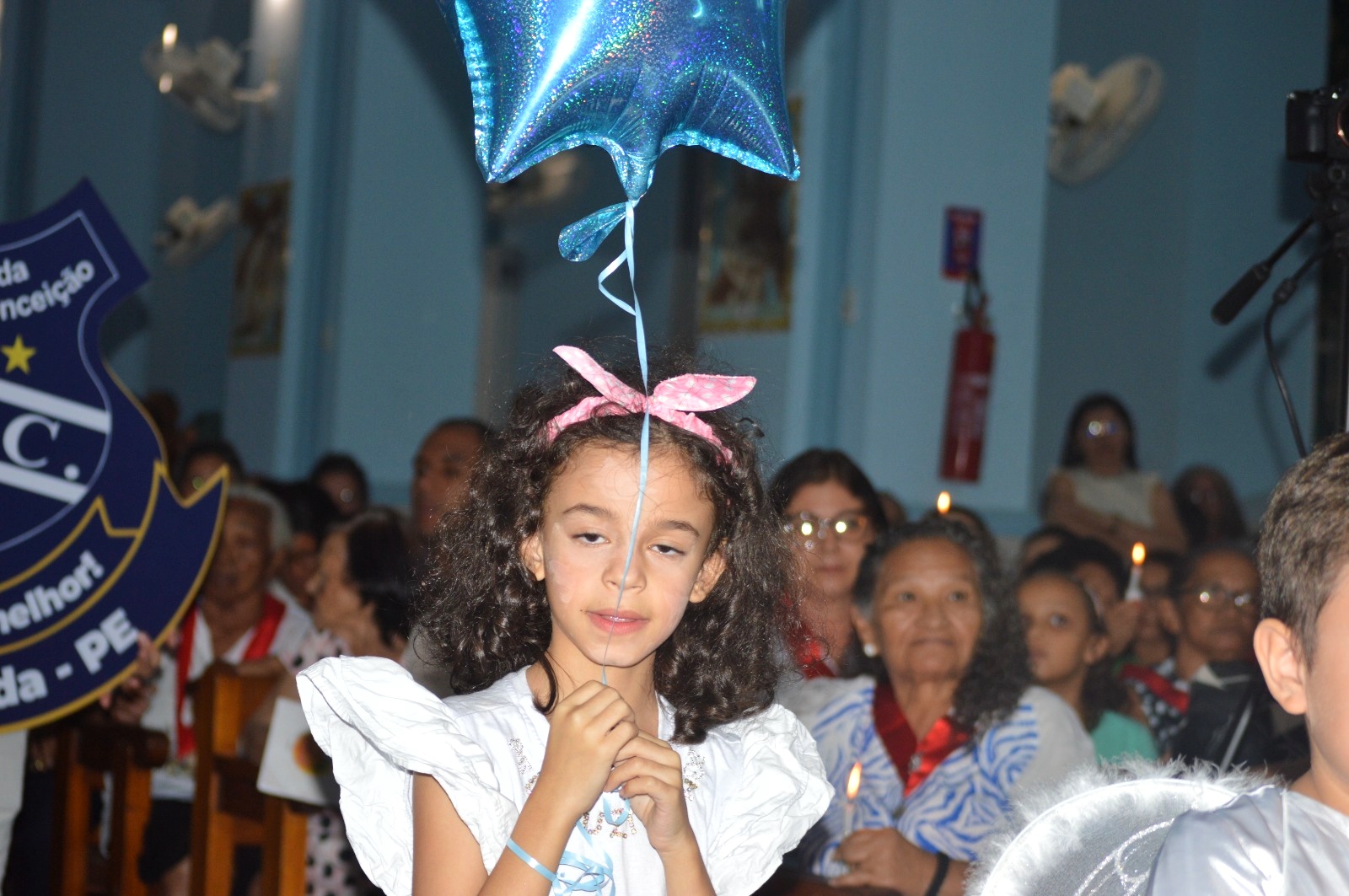 Noite das crianças emocionou fiéis em ST