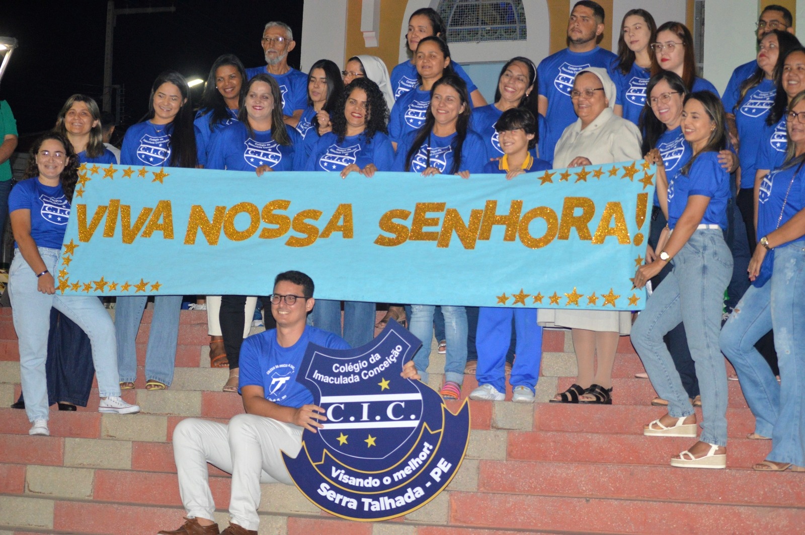 Noite das crianças emocionou fiéis em ST