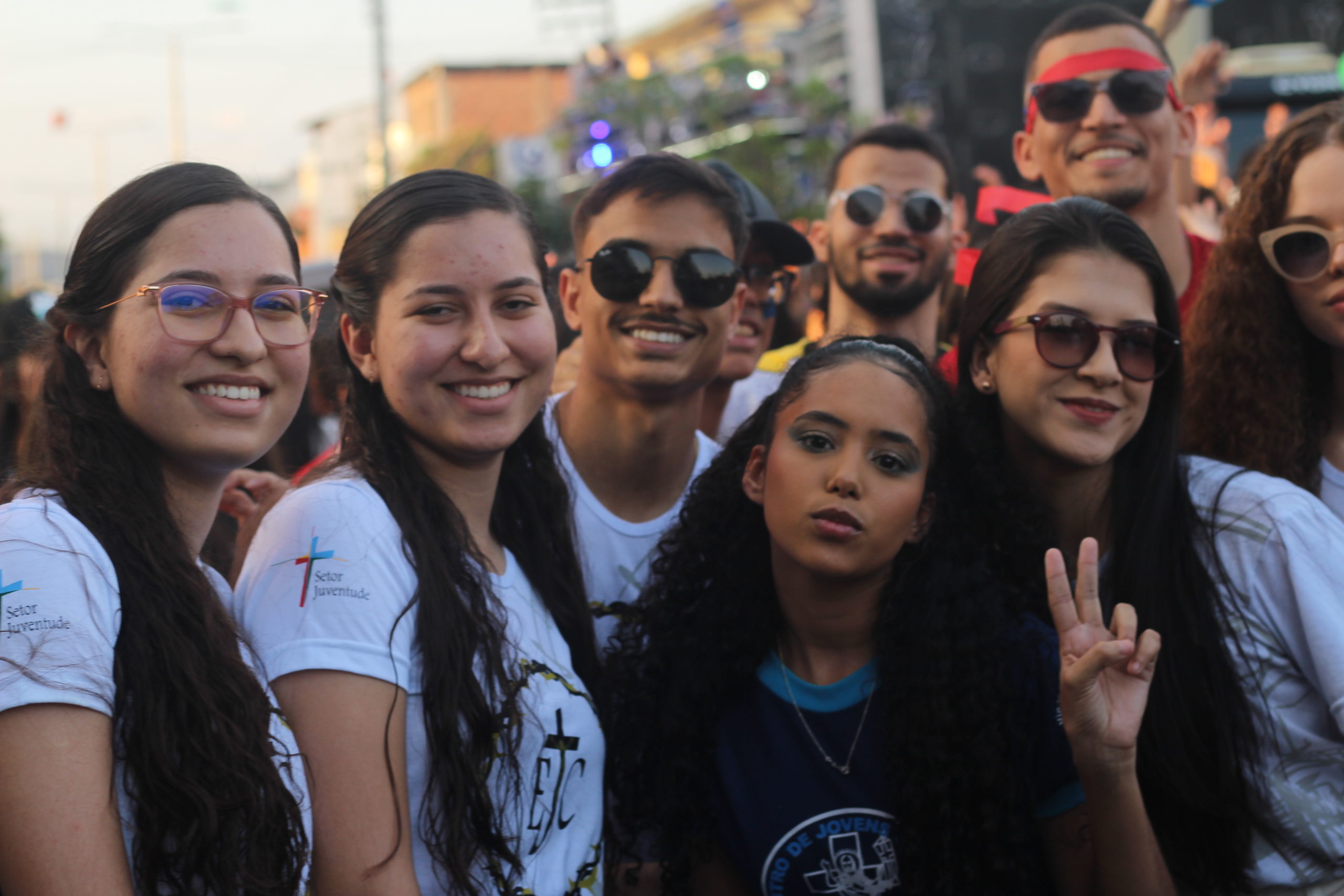 Romaria na Festa da Penha atrai cerca de 15 mil jovens para ST