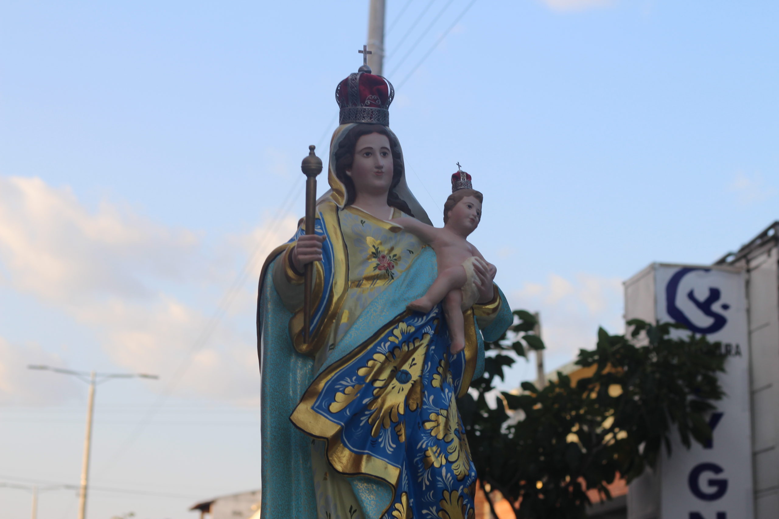 Romaria na Festa da Penha atrai cerca de 15 mil jovens para ST