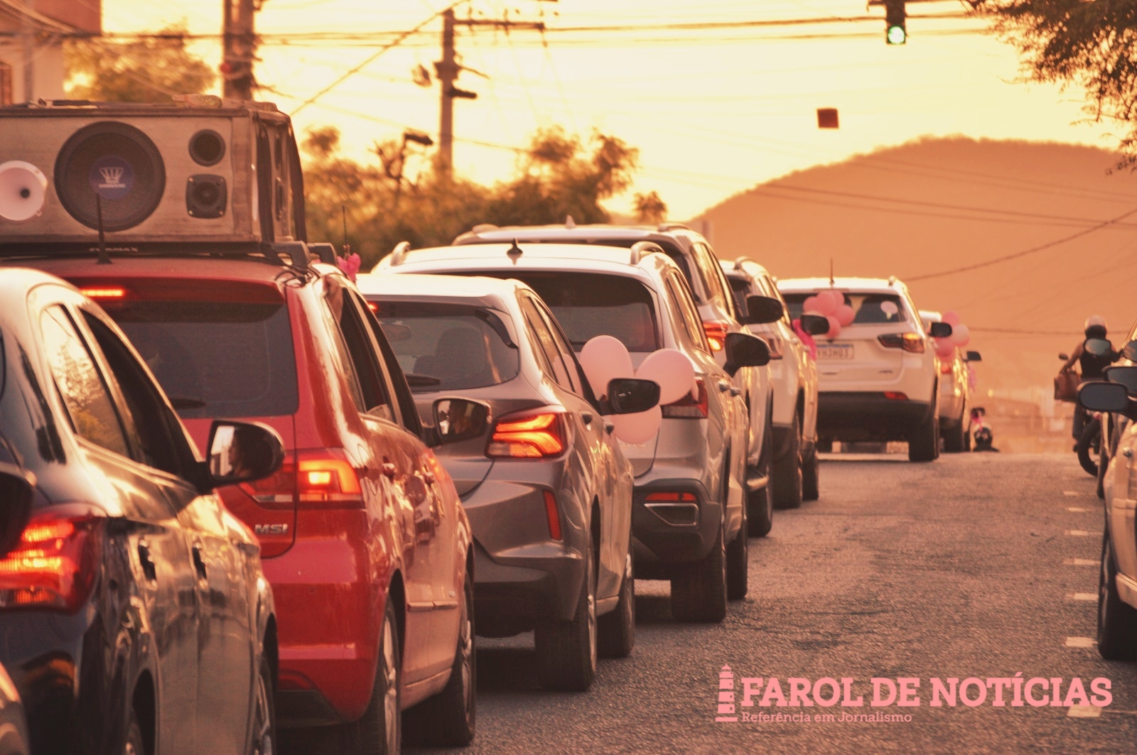 Carreata nas ruas de Serra Talhada chama atenção
