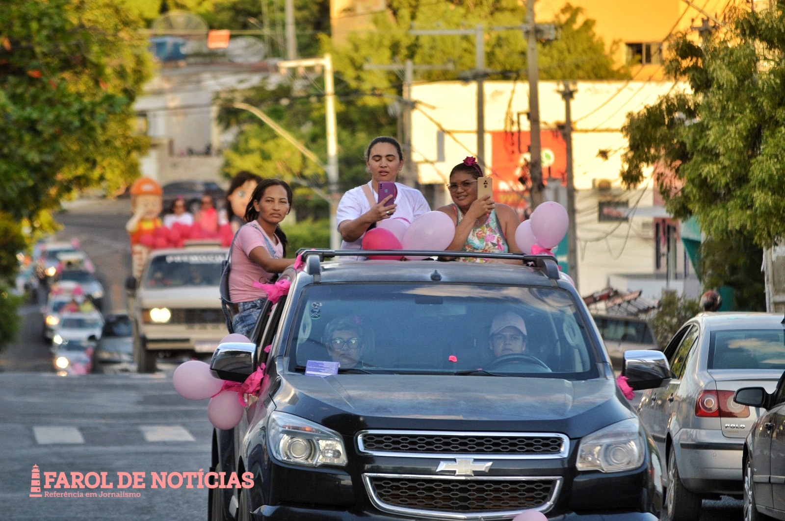 Carreata nas ruas de Serra Talhada chama atenção