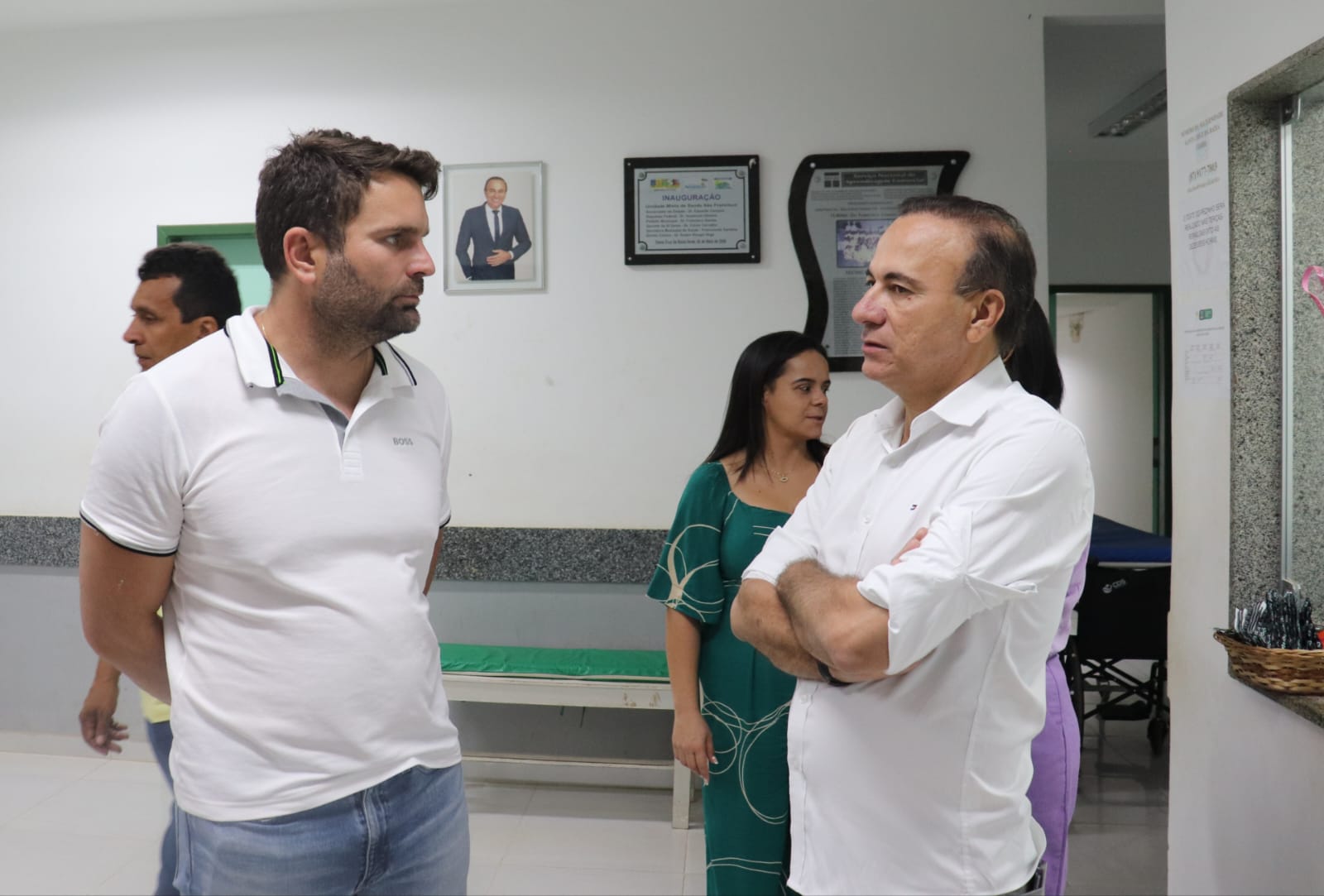 Prefeito Irlando recebe o deputado Gustavo Gouveia