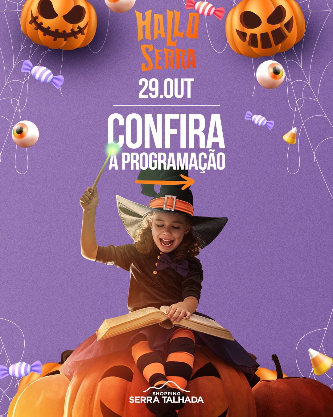 Shopping Serra agita o Halloween com programação especial