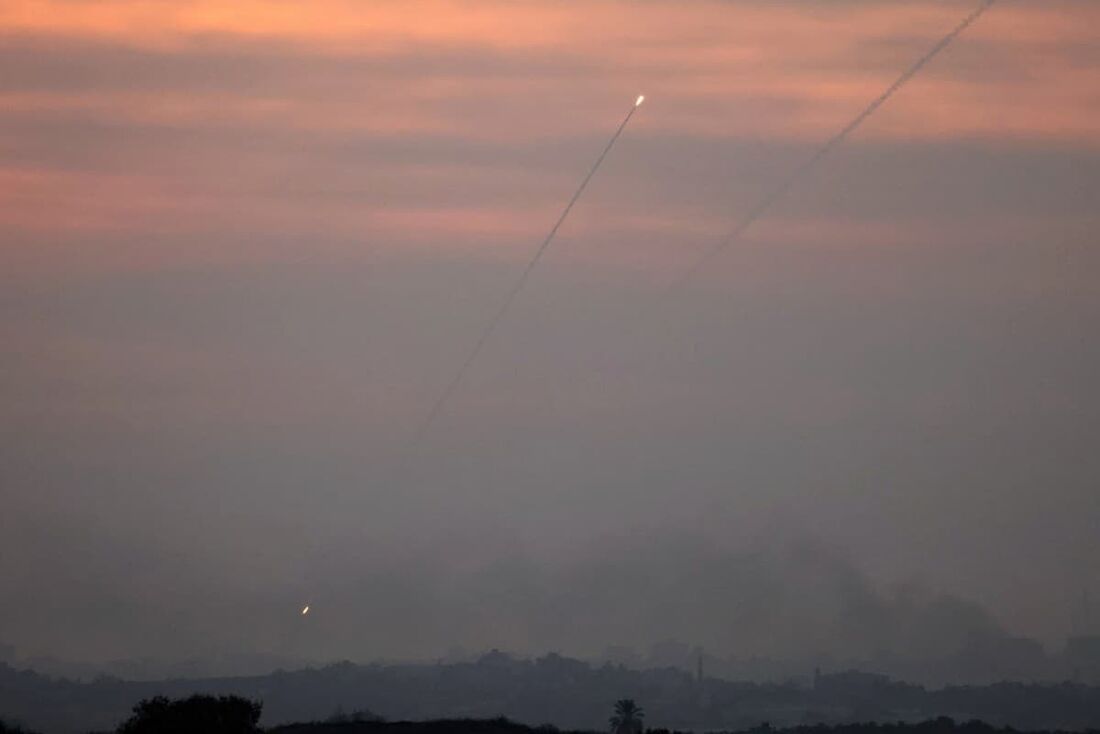 Bombardeio israelense matou 14 pessoas em fuga para o sul