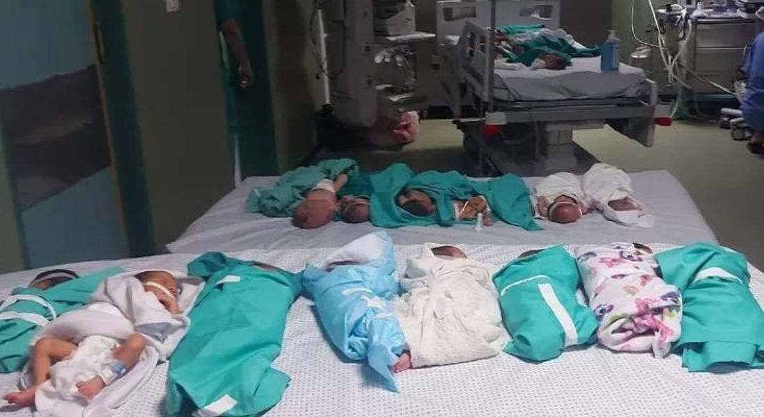 Recém-nascidos são retirados de incubadoras após corte de energia