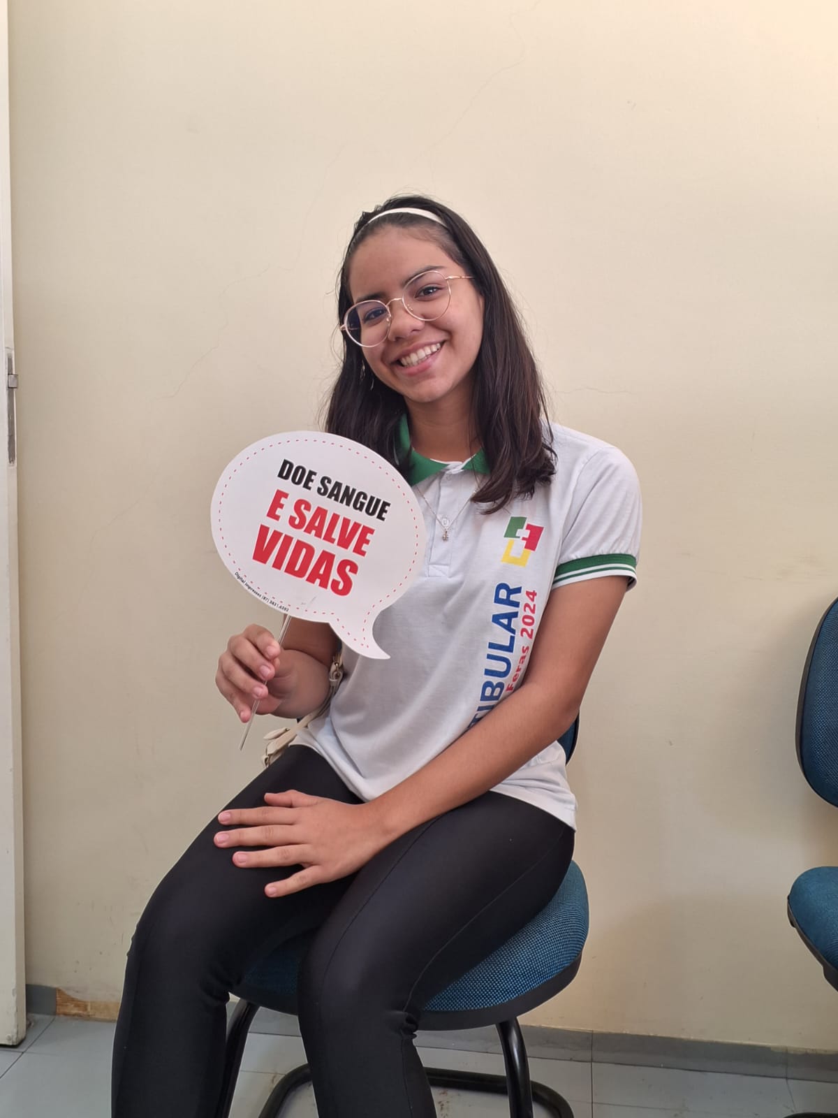 Professora de ST inova e incentiva alunos à doação de sangue