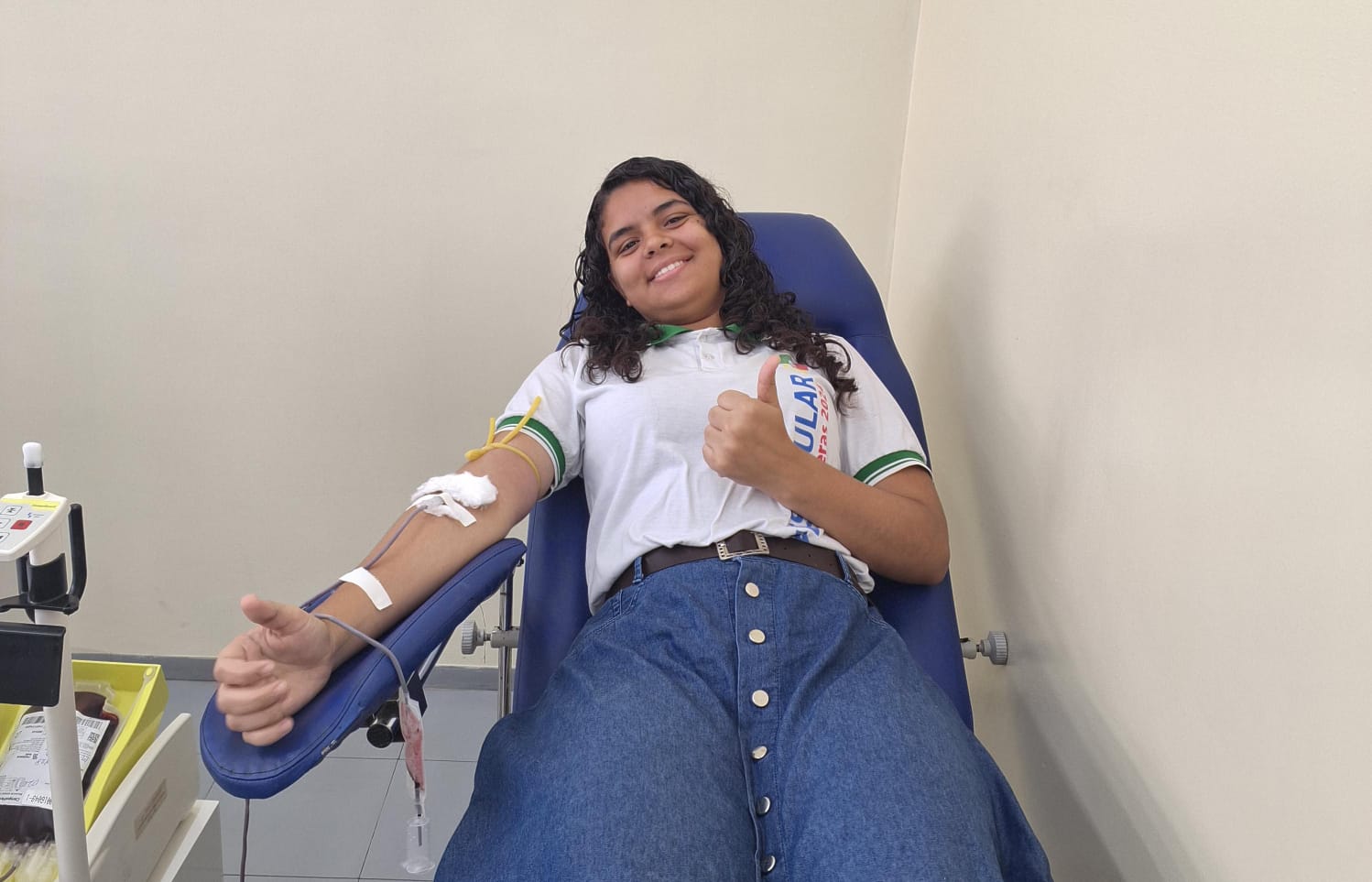 Professora de ST inova e incentiva alunos à doação de sangue