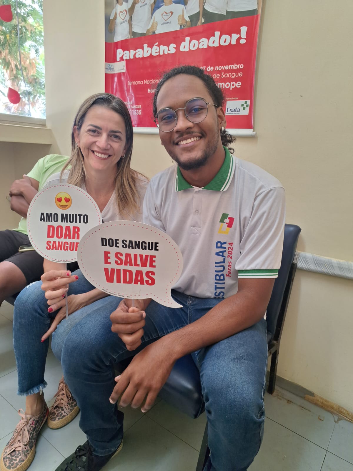 Professora de ST inova e incentiva alunos à doação de sangue