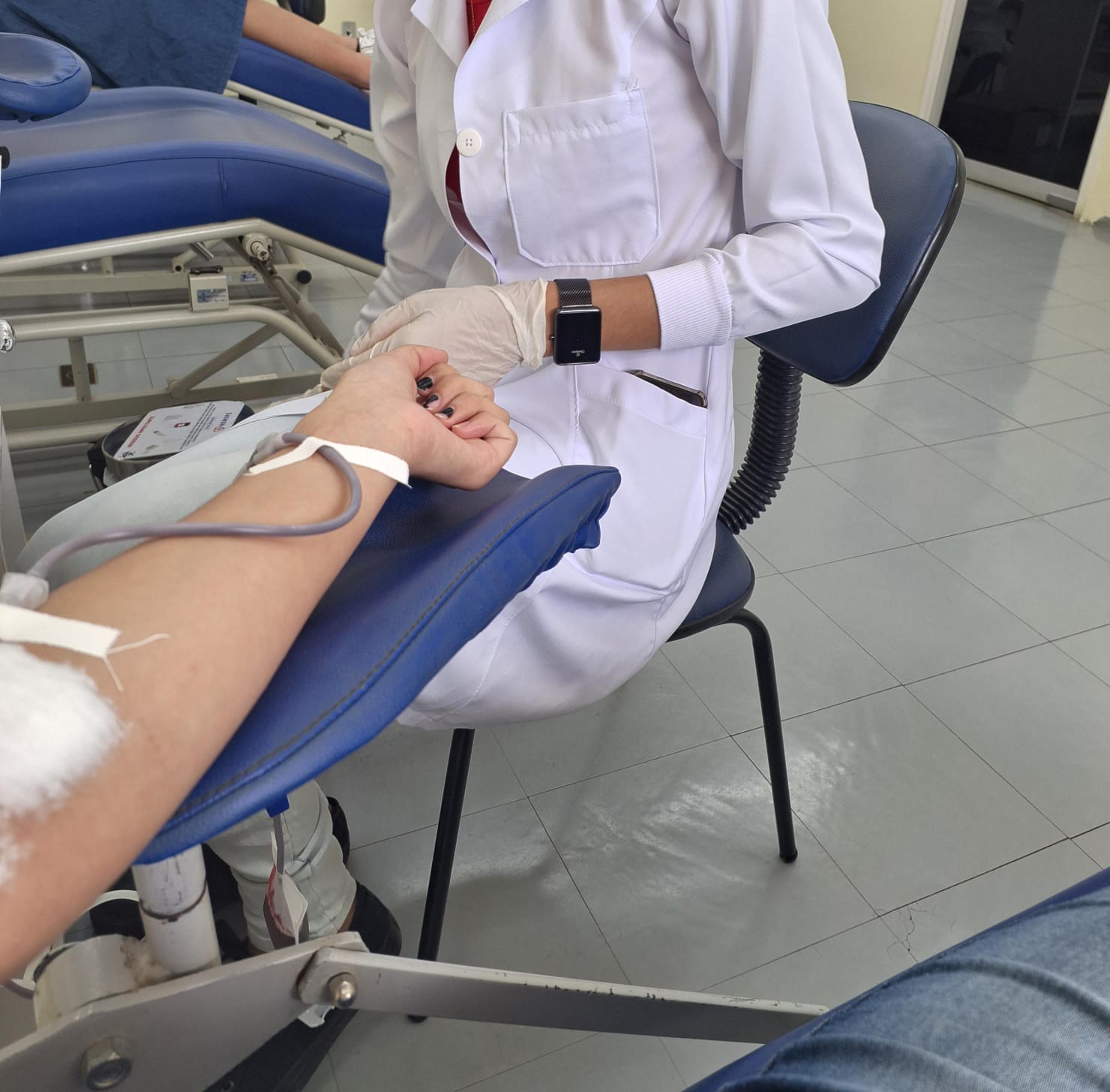 Professora de ST inova e incentiva alunos à doação de sangue