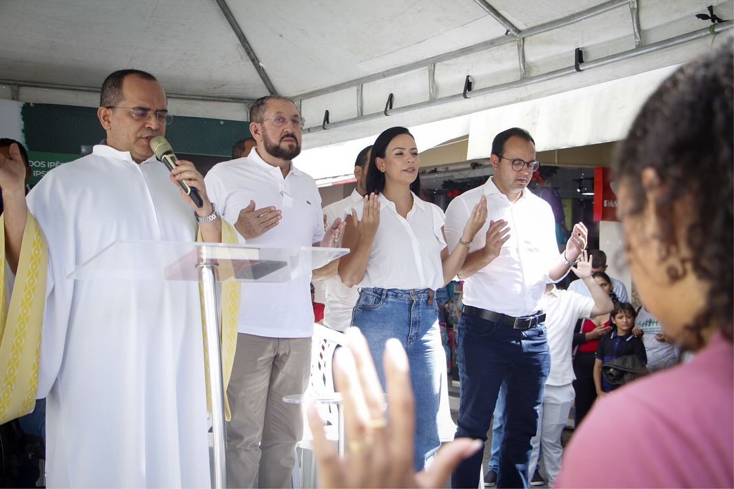 Culto Ecumênico na Prefeitura de ST chamou à atenção