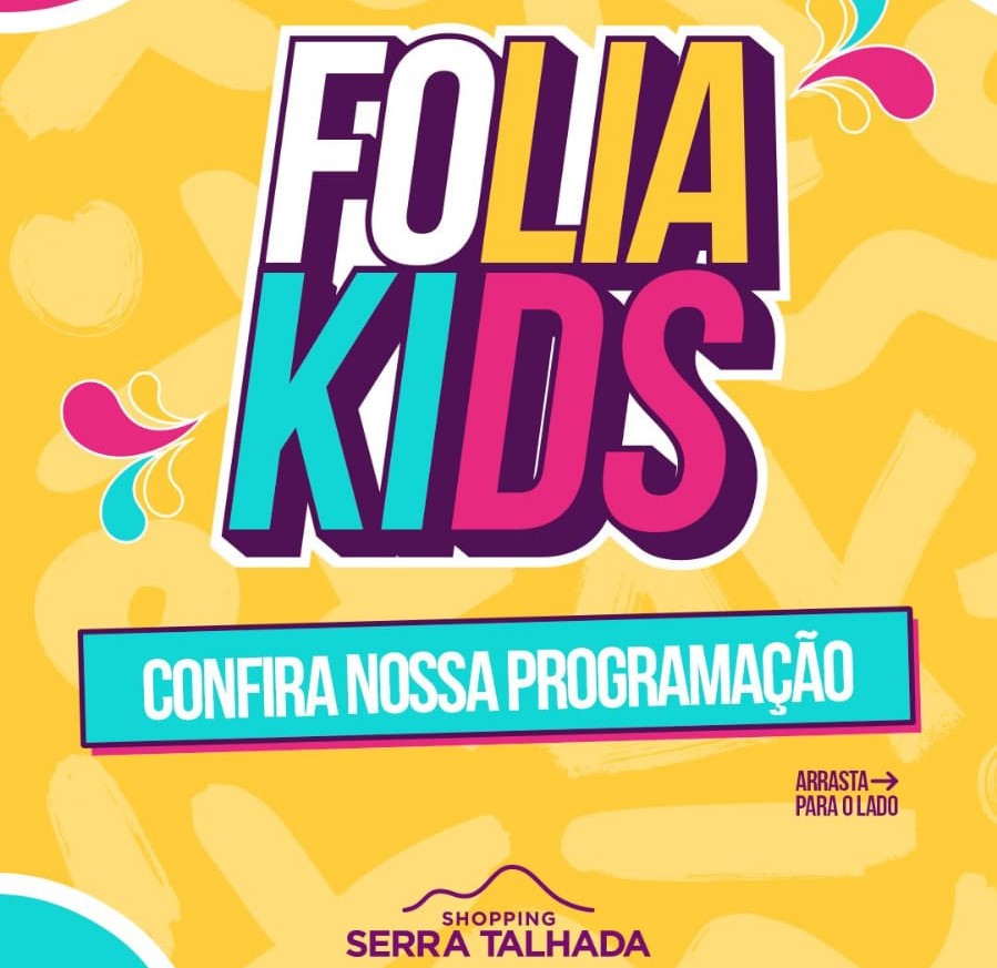 Shopping ST vai fazer Folia com a criançada; veja programação 1 Shopping ST vai fazer Folia com a criançada; veja programação