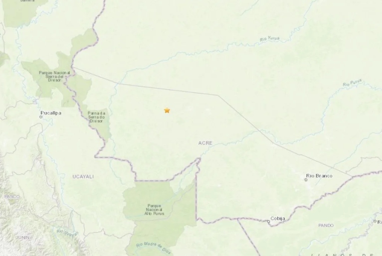 Acre sofre 2º terremoto de alta magnitude em apenas 8 dias