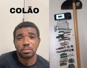 Polícia prende em Salgueiro o 'Colão', ladrão do arrastão