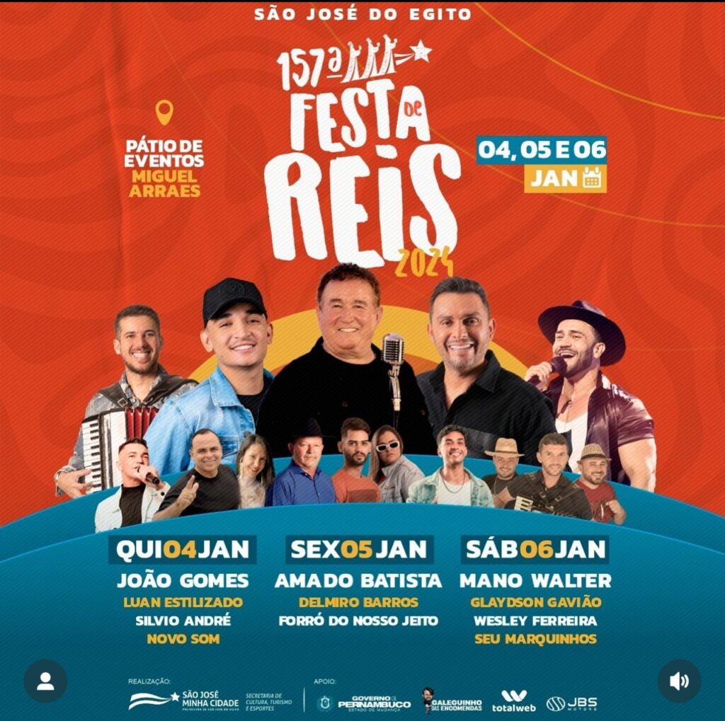 157ª Festa dos Reis começa nesta quarta