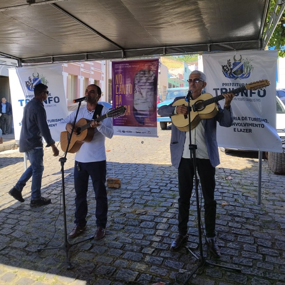 Sesc Triunfo retoma projeto 'No Canto da Feira' neste sábado