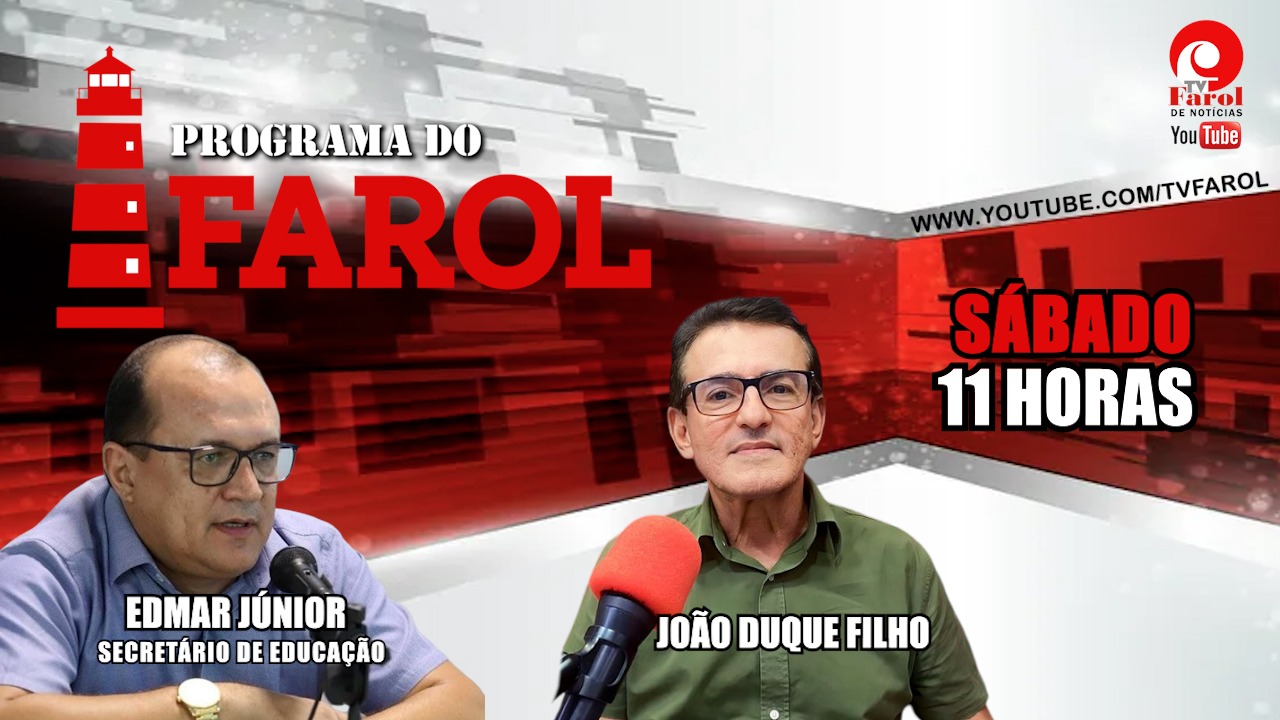 Edmar Júnior e Duquinho às 11h no Programa do Farol