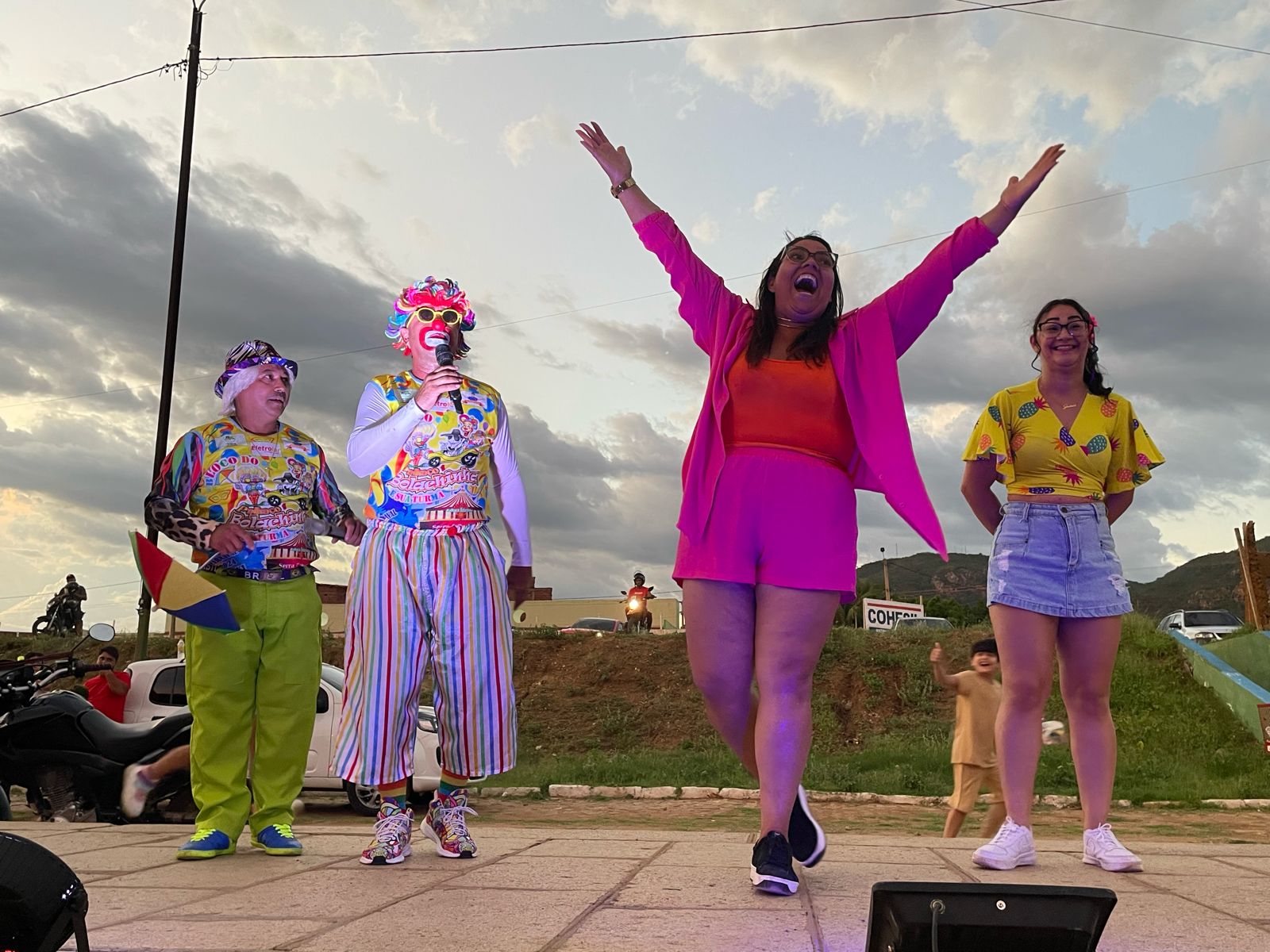 Bloco do Bolachinha fez a folia da criançada em ST