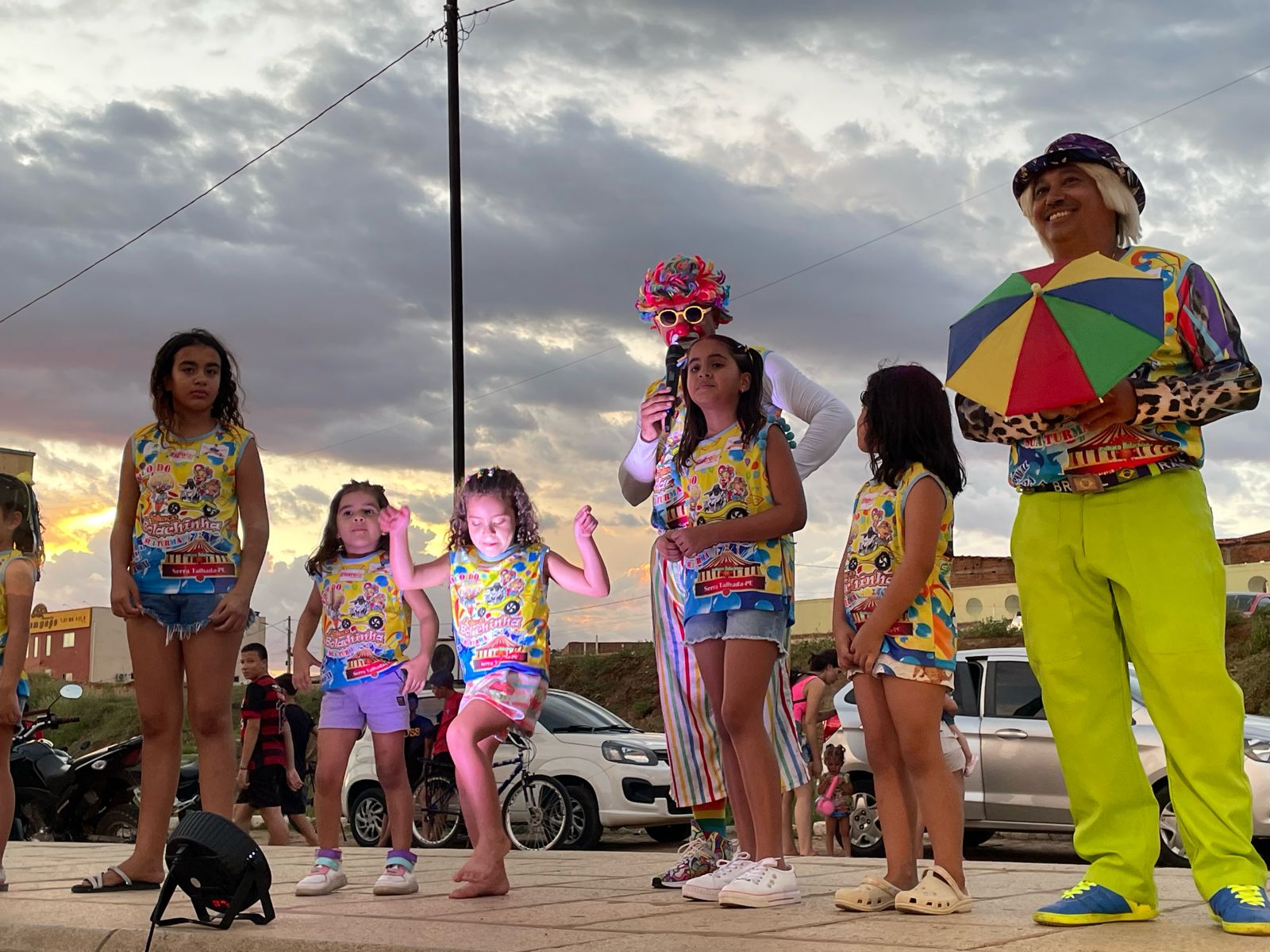 Bloco do Bolachinha fez a folia da criançada em ST